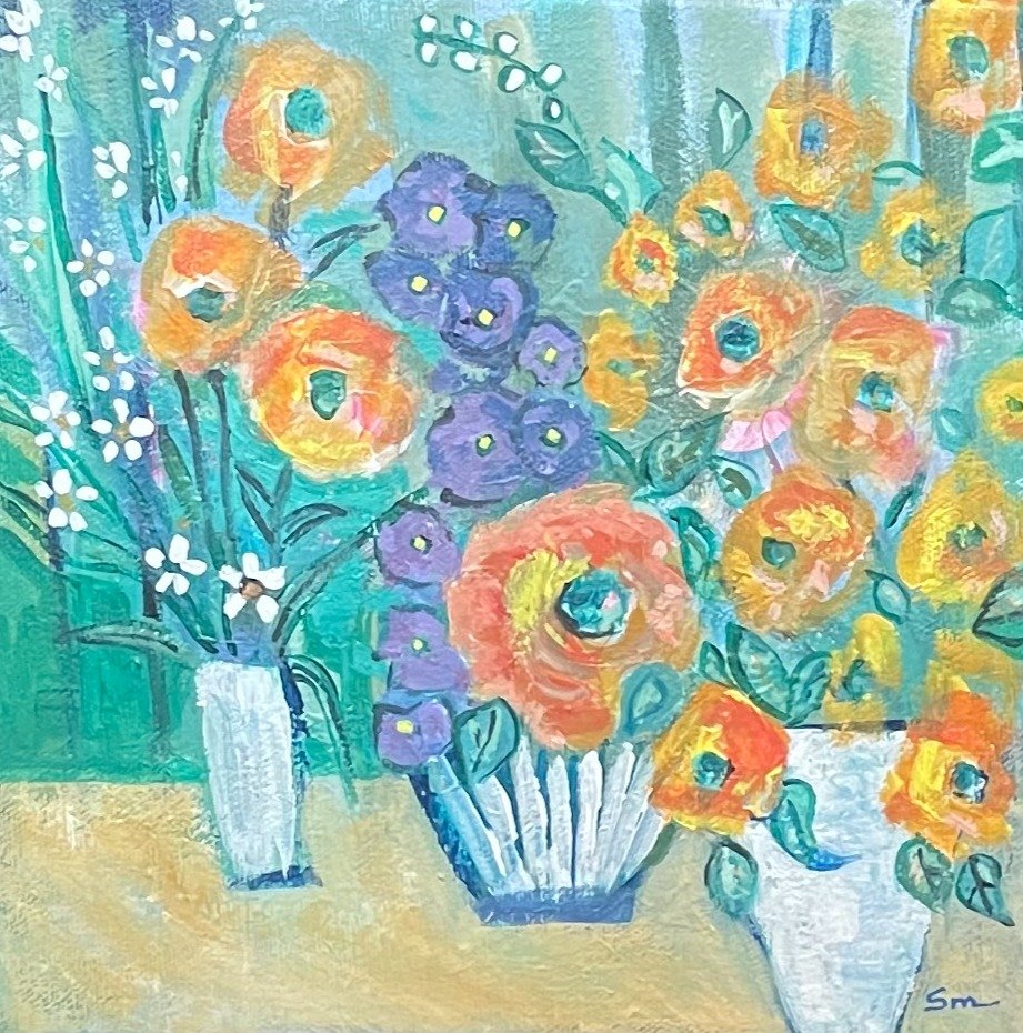 Kitchen Table Bouquets